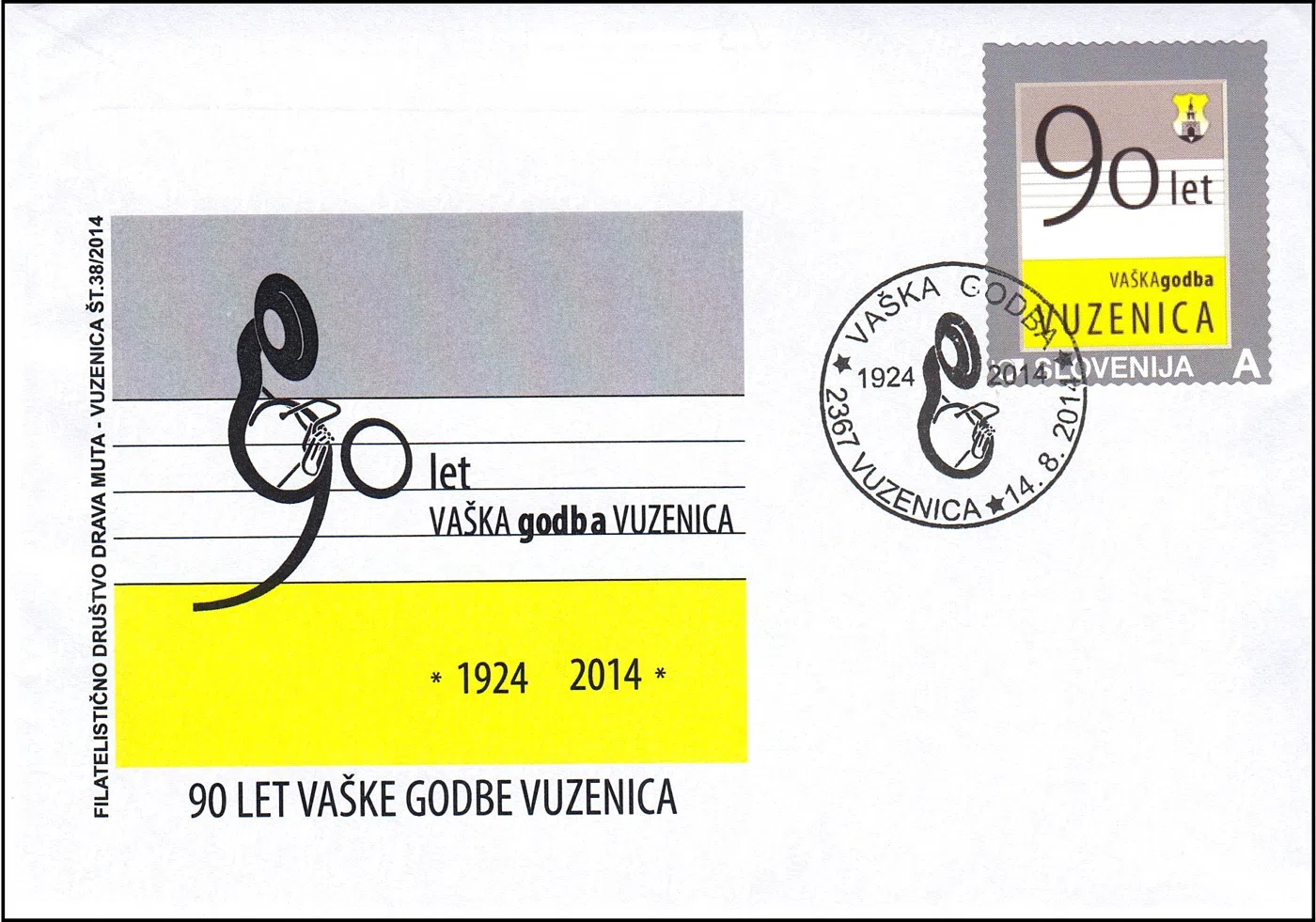 90 LET VAŠKE GODBE VUZENICA 1924 - 2014
